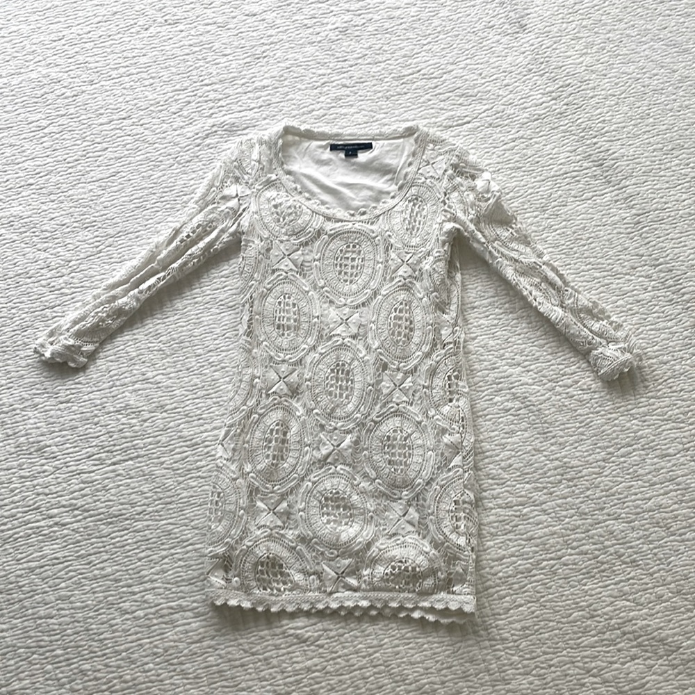 Gorgeous white lace dress size 0